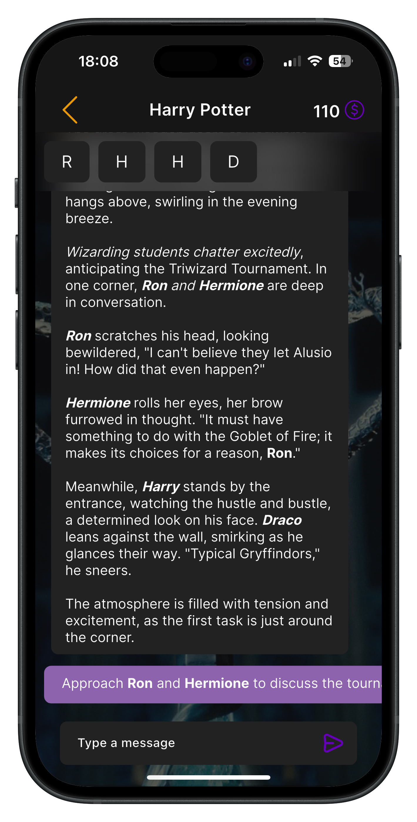 📸 Aperçu de RPG AI – Jeu de rôle IA sur mobile 3